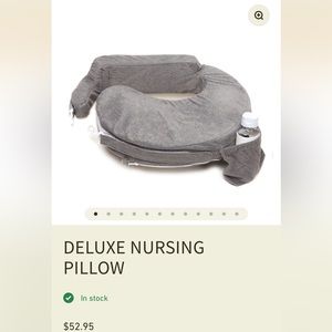 Brand new grey Brestfriend nursing pillow